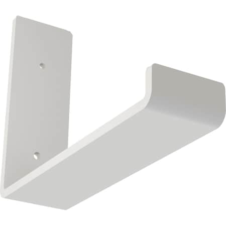 Ekena Millwork Steel Hanging Shelf Bracket, White Primer 2"W x 8"D x 6"H BKTM02X08X06HSPWH